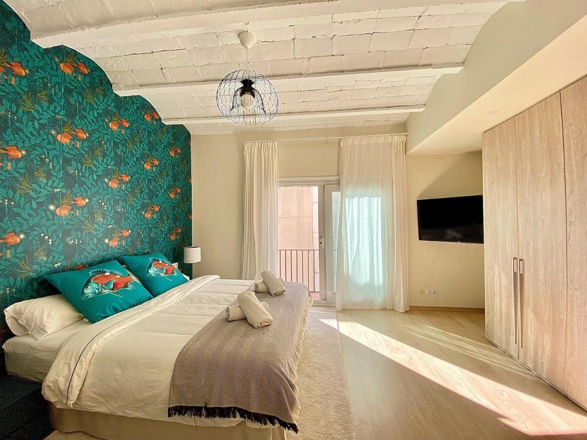 Abbott Apartment - 1 Min From The Beach - 100M2 - Sleeps 8 Sitges Ngoại thất bức ảnh